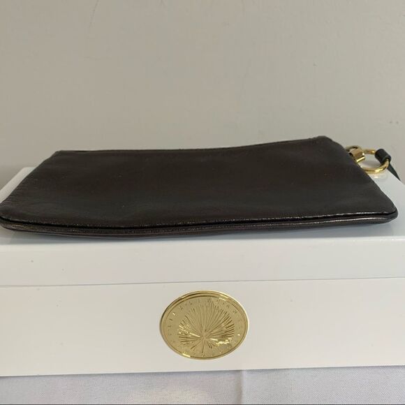 Tiffany & Co. Bronze Leather Pouch/Clutch - Picture 13 of 15